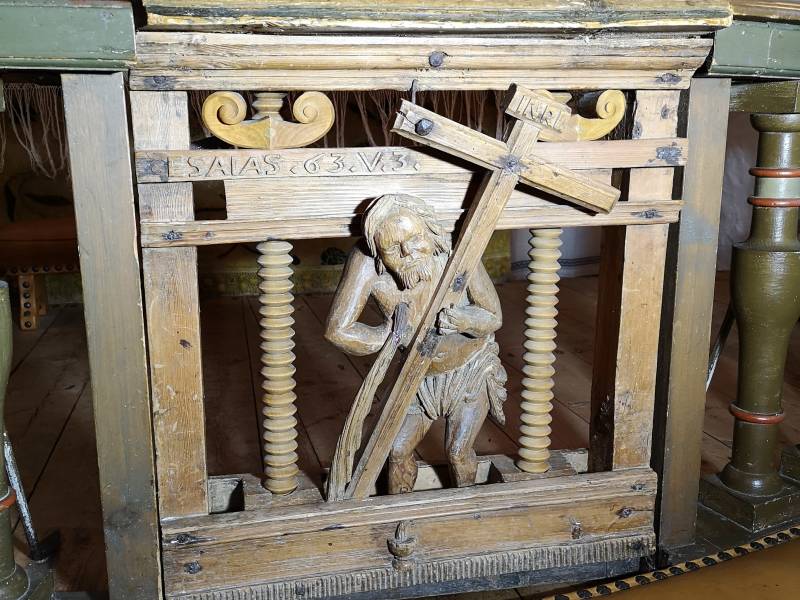 Bilde til punkt 5 Jesus i vinpressa